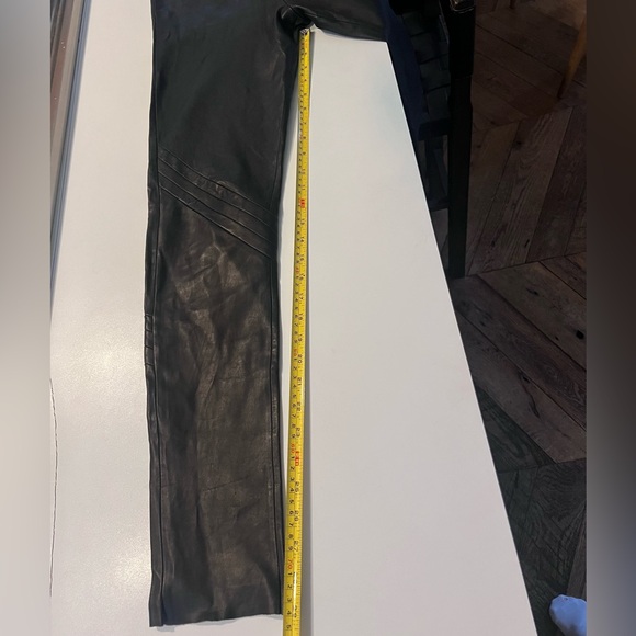 Rick Owens Stretch Leather Pants - Picture 4 of 5